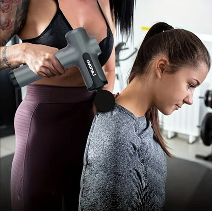 Lenovo Deep Relief Massage Gun – Quiet, Powerful & Portable Muscle Recovery Device